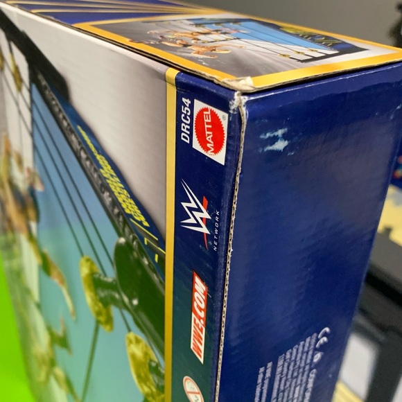 WWE Hall of Fame Retro WCW Ring Playset Includes Dusty Rhodes Figure Mattel - Picture 10 of 11